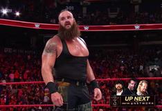 ¡El sobreviviente! Braun Strowman derrotó a Roman Reigns en el combate de Last Man Standing en RAW [VIDEO]