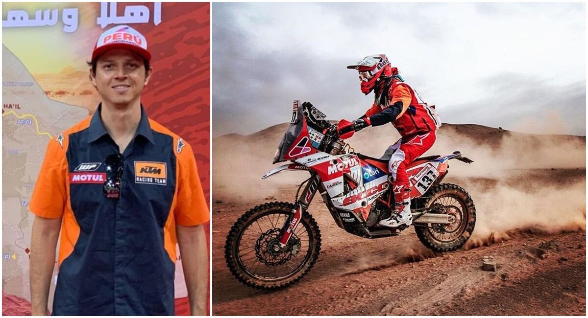 César Pardo estaba compitiendo por segunda vez en el Dakar. (Instagram)