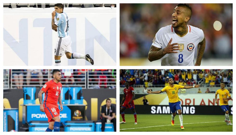 Los jugadores que más pases dieron en la Copa América Centanrio.