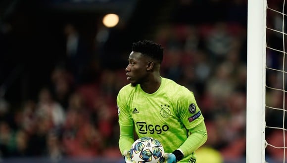 André Onana forma parte del primer equipo del Ajax desde el 2016 (Foto: AFP)
