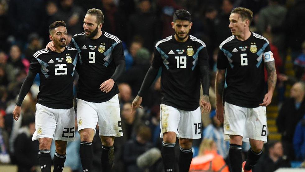 Argentina venció a Italia en amistoso previo al Mundial Rusia 2018.