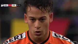 ¡Agónico empate! Cristian Benavente anotó de penal el 1-1 de Charleroi contra Anderlecht [VIDEO]