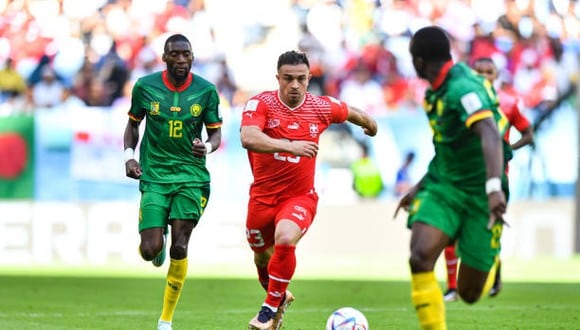 Suiza vs. Camerún por el Mundial Qatar 2022. (Getty Images)