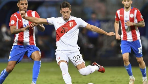 Santiago Ormeño debutó con la Selección Peruana en la Copa América. (Foto: AFP)