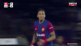 Gol de Raphinha: un cabezazo de lujo para el 1-0 de Barcelona vs. Las Palmas