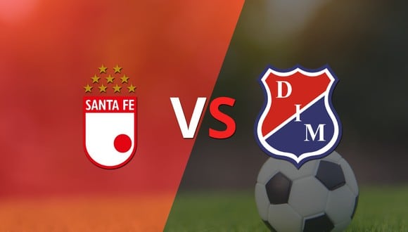 Termina el primer tiempo con una victoria para Santa Fe vs Independiente Medellín por 1-0