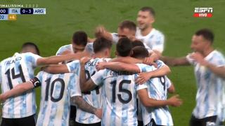 La ‘Joya’ brilla en Wembley: Dybala puso el 3-0 en Argentina vs. Italia [VIDEO]