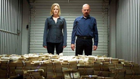 ¿Cuánto dinero hicieron Walter White y Jesse Pinkman en "Breaking Bad"? (Foto: AMC)