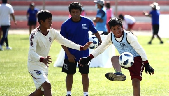 FIFA Football for Schools llegó a su fin este miércoles. (Foto: FPF)