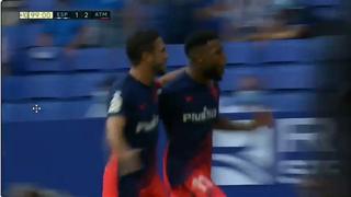 Nunca dejes de creer: el gol de Lemar a los 99 minutos para darle el liderato al Atlético [VIDEO]