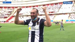 Con Barcos envuelto en llanto: la celebración de Alianza Lima tras coronarse campeón de la Liga 1
