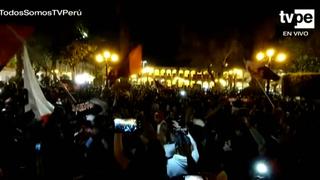 Melgar vs. Inter: Así fue el impresionante banderazo de los hinchas ‘rojinegros’ en Arequipa