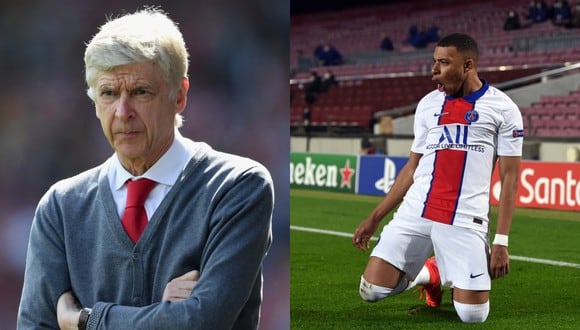 Wenger trató de convencer a Mbappé para que ser jugador del Arsenal. (Foto: Getty)
