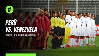 Perú vs. Venezuela: así formarán ambos equipos por la fecha 14 de las Eliminatorias