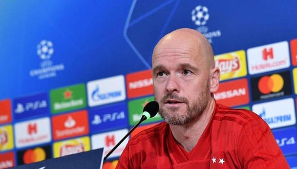 Erik ten Hag es el entrenador actual del Ajax. (Foto: EFE)