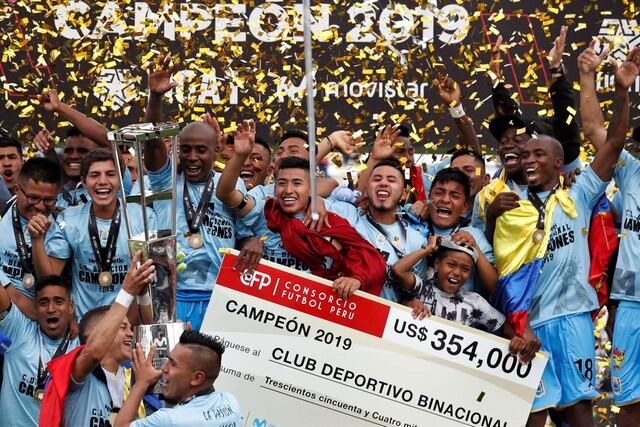 47. Liga 1 de Perú - 383 pts.