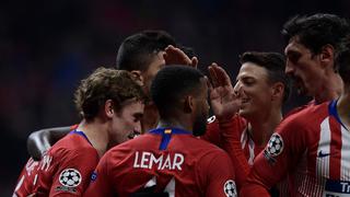 No tuvo problemas: Atlético de Madrid venció 2-0 a AS Mónaco por Champions League 2018