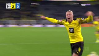 ¡Imparable! Erling Haaland hizo agónico gol  y le dio la victoria a Borussia Dortmund