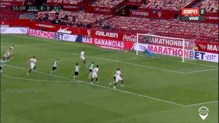 ¡Abrió el ‘telón’! Lucas Ocampos marcó el primer gol en el reinicio de LaLiga Santander 2020 [VIDEO]