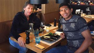 Selección Peruana: Ricardo Gareca se reunió con Edison Flores en Dinamarca (FOTOS)