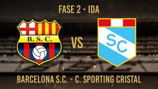 Sporting Cristal vs. Barcelona SC: fecha, hora y canal del partido por la segunda fase de la Copa Libertadores