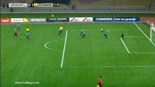 Fue un 'pinturita': Pedro Vite y el golazo para el 1-0 de Ecuador sobre Uruguay por el Hexagonal Final [VIDEO]