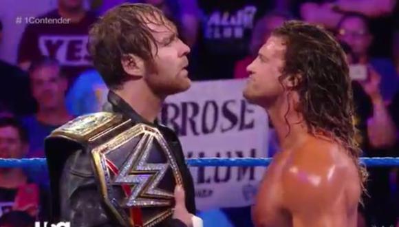 Dean Ambrose pondrá en juego su título mundial ante Dolph Ziggler en SummerSlam. (WWE)