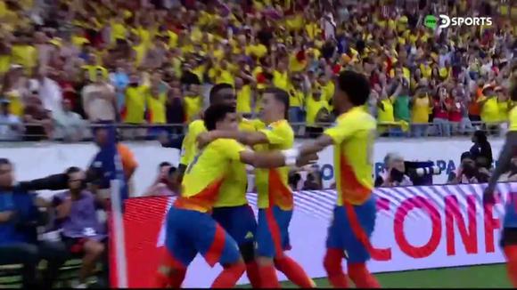 Gol de John Córdoba en Colombia vs. Panamá. (Video: DSPORTS)