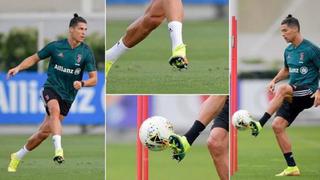Cristiano Ronaldo tiene arma nueva: botines con tacos de rugby para ‘explotar’ en el ‘Calcio’ italiano