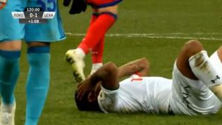 Se perdió el empate: Farfán falló clara ocasión de gol en el último minuto de Supercopa de Rusia [VIDEO]