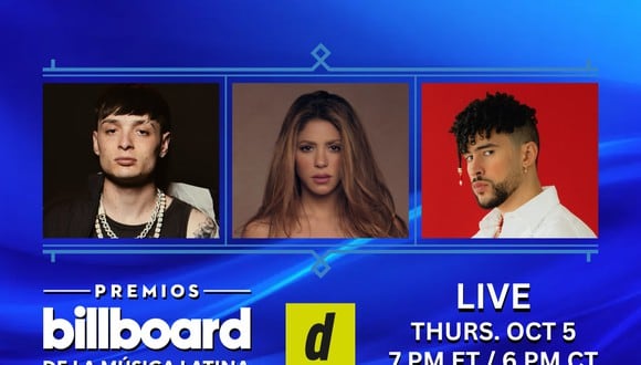The Billboard Latin Music Awards 2023 will be a night full of surprises! Find out who won the most important awards here. | Photo by billboard.com / Depor