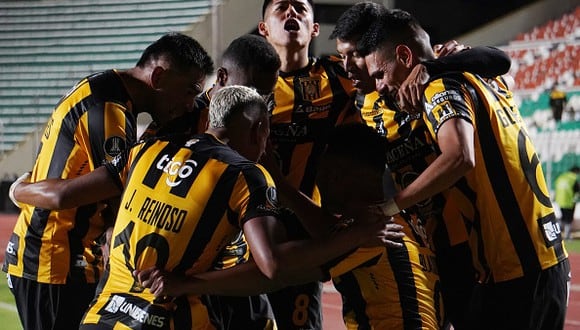 The Strongest vs. Santos se vieron las caras este martes por la Copa Libertadores 2021 (Foto: Getty Images)