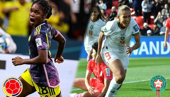 Colombia vs. Marruecos se enfrentan por el Mundial Femenino de Fútbol. (Foto: Composición)