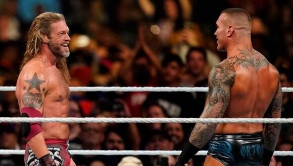 Edge y Orton fueron amigos en el pasado, pero en los últimos meses han estado involucrados en una rivalidad. (Foto: WWE)