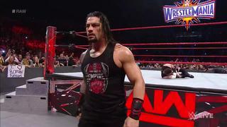 WWE: Roman Reings atacó a Braun Strowman y arruinó su oportunidad de ganar el título