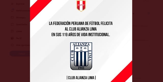 Alianza Lima cumple 119 años: Los saludos del mundo para el club blanquiazul [FOTOS]