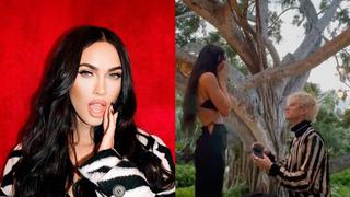 Megan Fox y Machine Gun Kelly anuncian su compromiso con romántico video