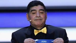 Selección Peruana: el histórico momento en el que Diego Maradona saca la bolilla de la bicolor en el sorteo