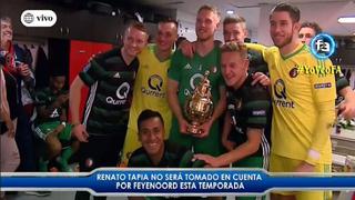 Feyenoord descarta a Renato Tapia para presente temporada