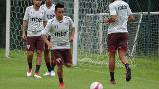 Christian Cueva entrenó en Sao Paulo de forma diferenciada [FOTOS]