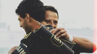 Volverte a ver: el cariñoso saludo de ‘Chicharito’ y Carlos Vela en el Clásico del Tráfico por la MLS