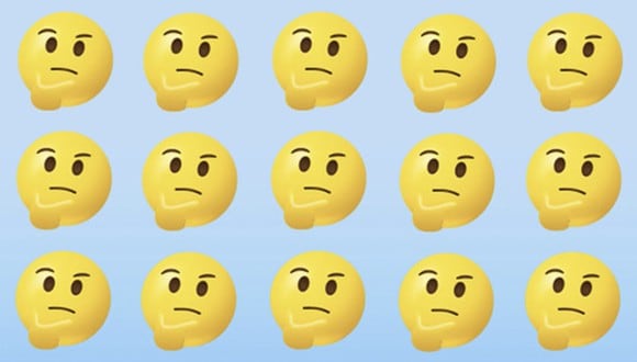 Reto viral 2022: ¿cuál de los emojis es el distinto en la siguiente imagen? Tienes 8 segundos. (Foto: GenialGuru)