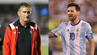 Bauza explicó cómo hará para que Messi vuelva a jugar por Argentina