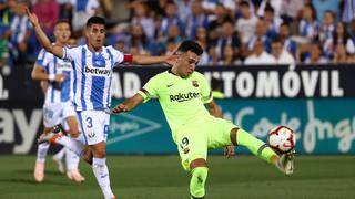Ni el gol de Coutinho evita la derrota: Barcelona ante Leganés por La Liga
