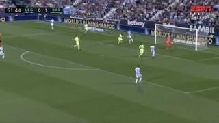 ¡Ay Umtiti, Ay Piqué! Leganés 'retrato' a la defensa del Barcelona y marcó un gran gol para el 1-1 [VIDEO]