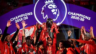 30 años de espera terminaron: Liverpool levantó el trofeo de la Premier League en Anfield [FOTOS]