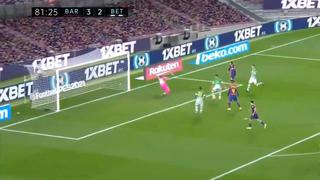 Le tenía ganas: el ‘bombazo’ de Messi para el 4-2 en el Barcelona vs. Betis por LaLiga [VIDEO]