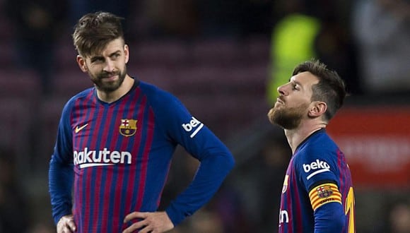 Gerard Piqué aseguró que espera que Lionel Messi renueve con el FC Barcelona. (Foto: AFP)
