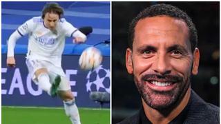 “Es un fenómeno, ese pase es ilegal”: Rio Ferdinand elogió a Luka Modric