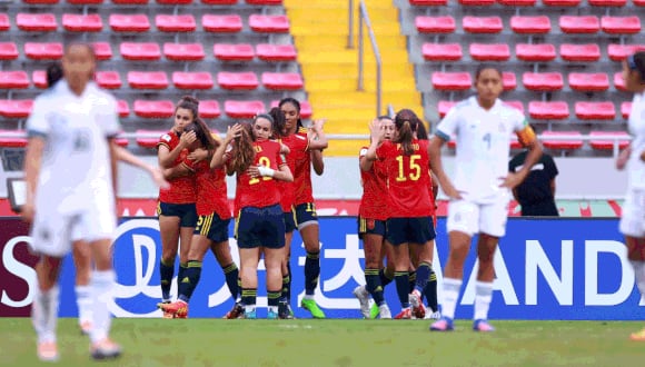 Imma Gabarro se encargó de marcar el único gol del partido.  (Foto: SEFutFem)